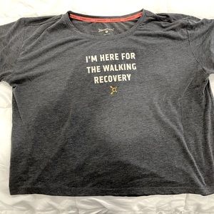 Orangetheory cropped shirt